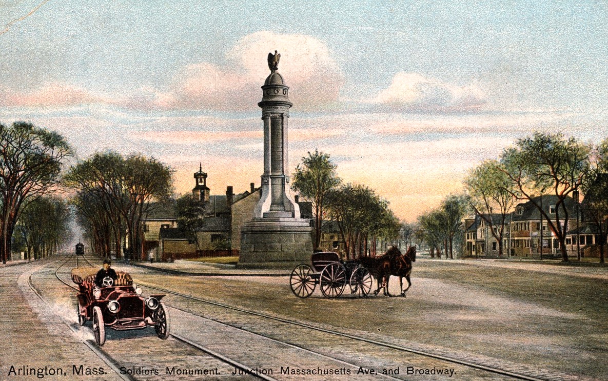 Soldiers Monument PC | Arlington Historical Society